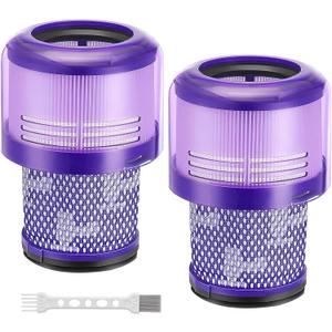 for Dyson V11 Torque Drive Cordless Vacuum Cleaner Replacement Filters Parts, Compatible with Dyson V11 SV14 Animal and V15 Detect Cordless Vacuum Models Filter, Part No.970013-02, 2 Pack