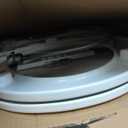 Non-Electric Bidet Toilet Seat, Self-Cleaning Dual Nozzles, Soft-Close Lid, Easy-Install Round White Attachment