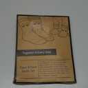 Non-Slip Dog Socks & Owner Sock Set- Extra-Grip, Paw Protection for Senior & Active Dogs(Grey, 2XL)