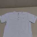 Gymboree Boys and Toddler Short Sleeve Henley Top (7, Party Blue)