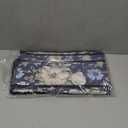 Rhino Valley Walker Bag, Multi Pockets Folding Walker Basket Tote Bag with Cup Holder, Hand-free Carry Pouch Storage Bag for Universal Walkers, Large Capacity Organizer for Seniors Elderly,Blue Cosmos