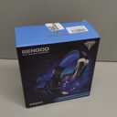 BENGOO G9000 Stereo Gaming Headset for PS4 PC Xbox One PS5 Controller, Noise Cancelling Over Ear Headphones with Mic, LED Light, 7.1 Surround Sound, Soft Memory Earmuffs for Nintendo Xbox Series X|S (Blue)