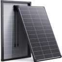 N-Type 16BB 100 Watt Solar Panel,Gifts for Men,Solar Panel 100W 12V,25% High Efficiency Monocrystalline PV Module IP68 Waterproof for RV Marine Rooftop Power Station Off-Grid Systems (1PCS) (1PCS-100W N-Type Panel)