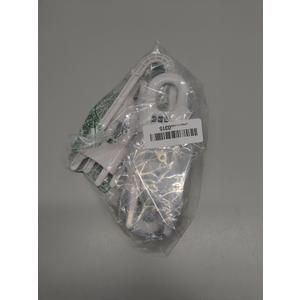 4 Pack Child Proof Sliding Cabinet Door Code Locks Baby Safety Cupboard Locks Adjustable U Shaped Cabinet Latches for Knob Handle Drawers Closet Plastic (4 PCS, White)