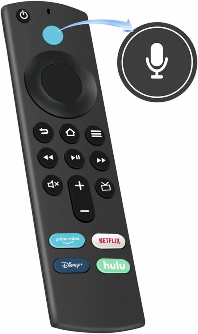 Stick Remote Replacement Compatible with Stick (2nd, 3rd, Lite, 4K), Cube (1st, 2nd Gen), 3rd Gen Control Device
