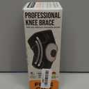 DR. BRACE ELITE Knee Brace with Side Stabilizers & Patella Gel Pads for Maximum Knee Pain Support and fast recovery for men and women-Please Check How To Size Video (Mercury, Large)