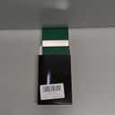 JuneLsy Business Card Holder Case - Professional PU Leather Metal Name Card Holder Pocket Business Card Carrier for Men & Women with Magnetic Shut (S-Dark green)