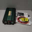 3000 Watt Inverter 12V to 110V/120V, Power Inverters for Vehicles, Car Inverter with Remote LED Display 2 AC Outlet 3.4A USB Port, Converter Inverters for Home RV Truck Solar System by ALEOPIX (Dark Green)