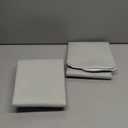 Waterproof Chair Pads for Incontinence 22" x 21", 2 Pack Non Slip Absorbent Wheelchair Reusable Seat Protector, Washable Seat Covers for Chairs, Gray