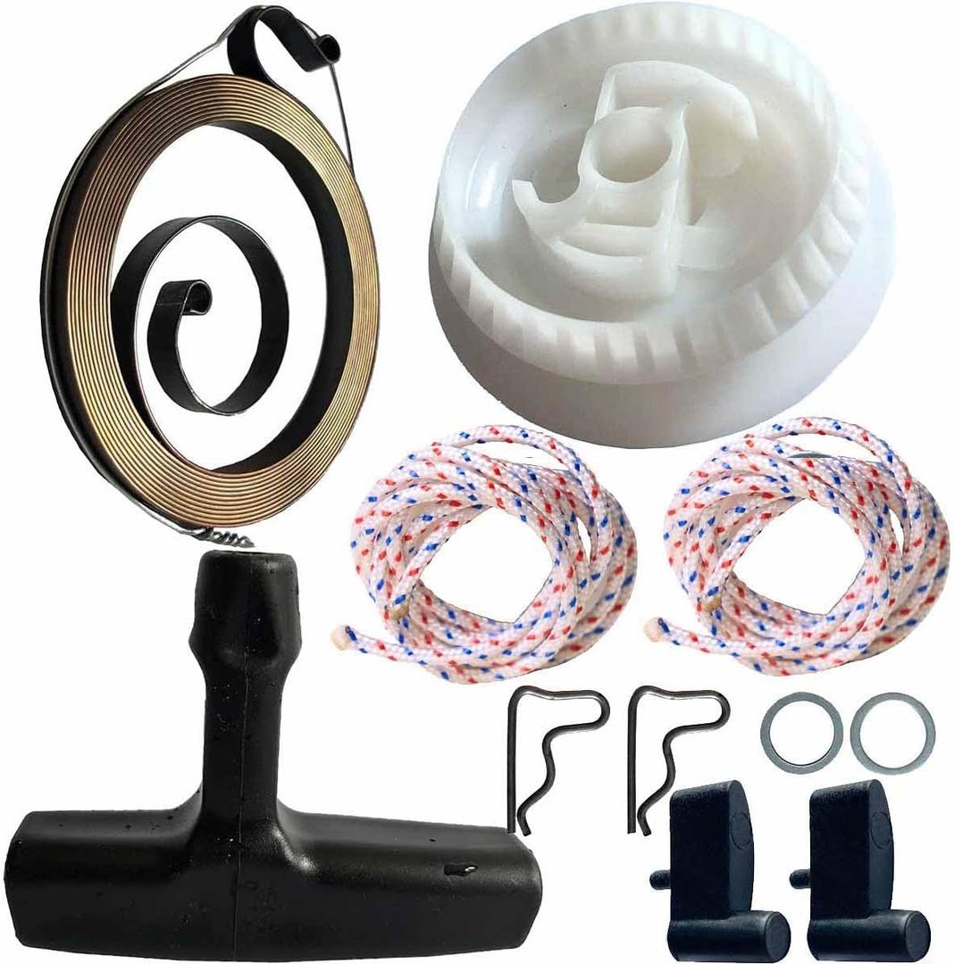 Recoil Rewind Spring Starter Pulley Grip Rope Rotor Pawl for STIHL MS180 MS170 MS210 MS230 MS250 021 023 025 017 018 Chainsaw