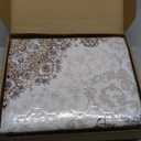 Dogcator Washable Pee Pads for Dogs, 2 Pack Reusable Puppy Training Pads. 36''x48'' Super Absorbent Dog Rugs, Non-Slip and Leakproof Pee Mat for Dogs, Whelping Pads for Crates and Floors (Vintage White)