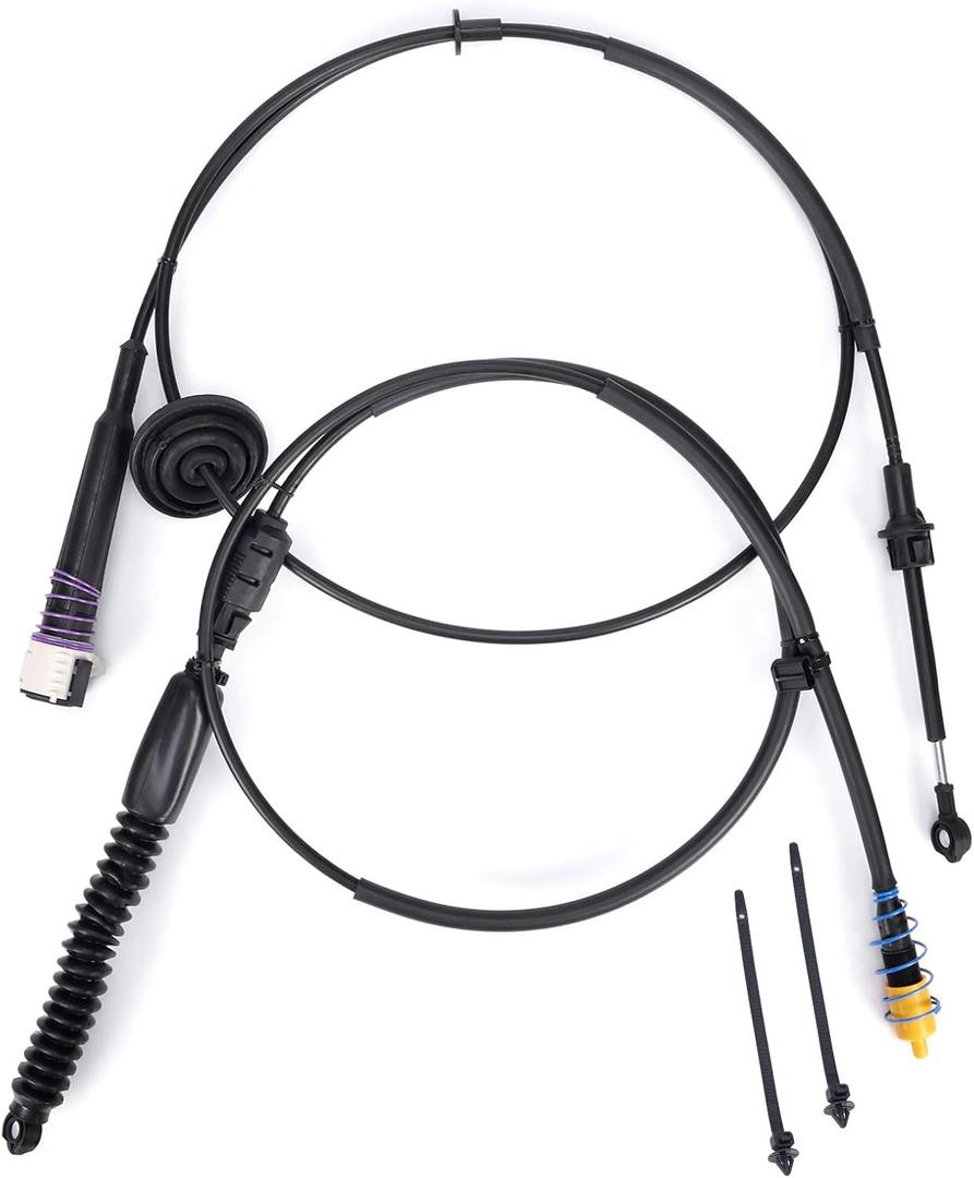88967320 905-646 Automatic Transmission Gear Shift Linkage Cable Kit Compatible with GMC Yukon Denali XL Chevrolet Chevy Tahoe Avalanche Suburban 1500 2500 Cadillac Escalade 4WD 2000-2006