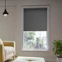 Blinds for Windows, Blackout Shades with Thermal Insulated, UV Protection Roll UP and Down Window Blinds for Home, Door, Kitchen, Bathroom (72" W x 68" L, Charcoal Gray)