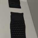 COOLOMG Basketball Knee Pads Youth Kids Adult Football Protective Padded Knee Compression Sleeves Black M