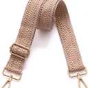 S-Jacorry Purse Strap Replacement Crossbody Wide Shoulder Strap Adjustable Canvas Straps Handbag Strap Replacement Belts
