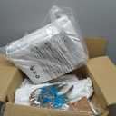 Teepee Tent for Kids with Colorful Flag, Kids Play Tent Indoor with Thicked Mat & Dream Catcher, Toddler Tent with Storage Pockets and Mesh Window for Reading Nook and Imaginative Games (Pure White)