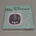 Ear Vacuum Wax Remover, Ear Wax Removal Kit with 9 Levels Strong Suction, Electric Ear Wax Remover Ear Vacuums, USB Rechargeable Reusable Ear Suction Vacuum Tool (White)