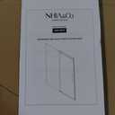 48" x72"ASD Series Bypass Shower Door with Klearteck Treatment (5/16" Thickness) Low Ceiling 72" (Matte Black)