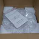 Low Profile Ceiling Fans with Lights,27.2 Black Modern Dimmable Flower Shape Ceiling Light Fan with Remote Control/app Control,Timing 6 Gear Speeds Fan Ceiling Lamp.