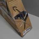 Smiry Front Door Mat Outside Entrance, Heavy Duty Sturdy Natural Rubber Doormat, Trap Dirt and Moisture, Easy Clean Low Profile Welcome Floor Mats for Indoor Outdoor Entry, 35X23 Inch, Brown