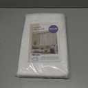 MIULEE Ivory Thermal Insulated Curtains 63 Inch Long 2 Panels Set for Summer Heat Blocking Non See Through Privacy Thick Semi Sheer Light Filtering Back Tab Window Drapes for Bedroom Living Room