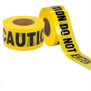 AISEY 2 Caution DO NOT Enter Tape 3in x 330ft Heavy-Duty Safety Barrier Tape for Construction, Hazard Zones, Crime Scenes & Restricted Areas  Bright Yellow with Black Text