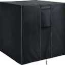 WLEAFJ Air Conditioner Cover for Outside Units, Heavy Duty AC Unit Cover Outdoor for Winter Fits up to 26 x 26 x 32 inches