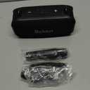 Portable Karaoke Machine, Bluetooth Speaker with Microphone, Three Echo Levels, Indoor and Outdoor Modes, IPX6, BT 5.3, Supports AUX, TF, USB (Black)