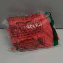 CRZ YOGA Ruffle Skirt Overlay Athletic Shorts for Women - High Waisted Flowy for Workout Running Tennis with Zip Pocket (X-Small, Deep Red)