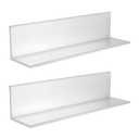 2 PCS 3.15x3.15x0.24 Inch Aluminum Angle Stock, 6061 Aluminum Angle for DIY Projects, Construction, Repair and Structural Solutions