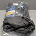 5'X 50' Privacy Screen Fence 90% Blockage Heavy Duty Protective Covering Mesh Fencing for Outdoor Patio Pool Balcony Dark Grey