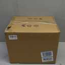 Milk Glass Cylinder Pendant Lights Kitchen Island Small Ribbed Hanging Light Brass Gold Pendant Lighting Fixtures Mid Century Modern Vintage Hanging Lamp (2 Pack)