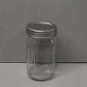 DHSBTLS 32 oz Glass Mason Jars, 12 Pack Wide Mouth Glass Canning Jars with Silver Aluminum Lids and Bands, Airtight Jars for Food Storage, Canning, Overnight Oats, Fermenting, Pickling, Decor