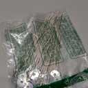 ECO4 100pcs Pre-Waxed Wicks for Soy Candles, 8 inch Thick Wick with Base