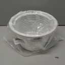 Upgraded Replacement Basket 27180-009-000 Direct Replacement for Hayward Pool Skimmer, Compatible with Hayward SP1070 SPX1070E Skimmers, 8'' Pool Skimmer Basket with Weights - White