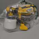 Paint Sprayer, Cosyjazz 1200W HVLP Spray Paint Gun with 5 Nozzles & 3 Spray Patterns, Adjustable Flow Control, 1400ml Container & Cleaning Tools, for House Painting, Fences, Cabinets, Walls etc.