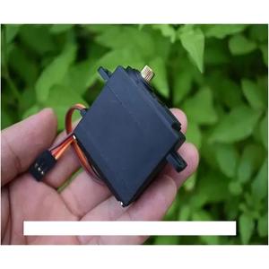 Precision Ball Bearing Full Metal Gearbox Model Airplane Steering Gear Electronic Starter High Torque Aircraft Model 3-Wires Steering Gear