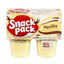 Snack Pack Vanilla Pudding Cups, Lunchbox Snack, 3.25 Ounce (Pack of 12) BB 8/5/2025
