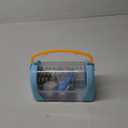 Tfwadmx Hamster Carrier Cage, Portable Dwarf Hamster Travel Cage, Pet Outgoing Cage with Chewing Toys, Small Animal Breathable Carrier for Hamsters Gerbil Mice Rat Hedgehog