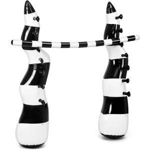 Inflatable Limbo Party Game Christmas Carnival Game Party Decor Vacations Indoor Outdoor Fun Night Before Christmas Inflatable Backyard Games for Teens Adult