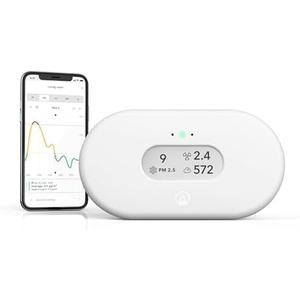 Airthings 2960 View Plus - Battery Powered Radon & Air Quality Monitor (PM, CO2, VOC, Humidity, Temp, Pressure) Airthings 2960 View Plus - Battery Powered Radon & Air Quality Monitor (PM, CO2, VOC, Humidity, Temp, Pressure)