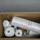 BOBOMOMO 62" Rustic Farmhouse Floor Lamp with Remote & Dimmable 9W Bulb, 3 Color Temperatures Tall Resin Standing Lamp, Retro Floor Lamp for Living Room, Bedroom, Office, Nursery, Reading Nock (Remote-Light Walnut)