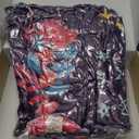 Cozy Grandma Flannel Blanket Contemporary Style All-Season Multipurpose Knitted Throw with Character Theme Machine Washable 200-250gsm Perfect Gift for Grandmother, 50" x 60"