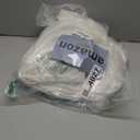 Cream Ivory Extra Wide Pinch Pleat Linen Curtains 84 Inches Long for Living Room Sliding Glass Door 70 Inch Wide Curtain Memory Trained Pleated Drape with Hooks Rings 70x84 Large Window Curtain (Natural)