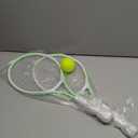 Children's Tennis Racket for 2 Players, Suitable for Beginners, pre Worn 27 inch Lightweight Children's Racket, Suitable for Boys and Girls, Equipped with Tennis