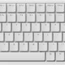 LOFREE Flow2 Low-Profile Mechanical Keyboard, Aluminum Alloy with Surfer Linear Switches, Rechargeable Wireless Keyboards with 3 Mode Connections for Windows, macOS (Silver, 84 Keys)