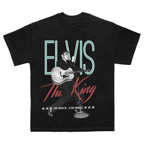 Official Elvis Presley Merch The King TShirt, M