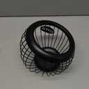 Coffee Pod Holder,K Cup Holders for Counter,Coffee Bar Accessories & Decor,Large Capacity Keurig K-cup Organizer, Nespresso Vertuo Station Organizer,Metal Pods Storage (Black)