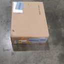 Nightstand Bedside Table with Lift Top for Laptop, Night Stand with Hidden Casters, Wheels, Led Lights for Bedroom Aesthetic, USB C-Port & Power Strip Outlet, Black