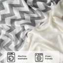 Bunnikins & Clover Muslin Swaddle Blankets for Boys and Girls, Baby Receiving Blankets Unisex, Newborn Essentials for Registry & Gift, 47x47 Inches Swaddles for Newborns, Set of 4